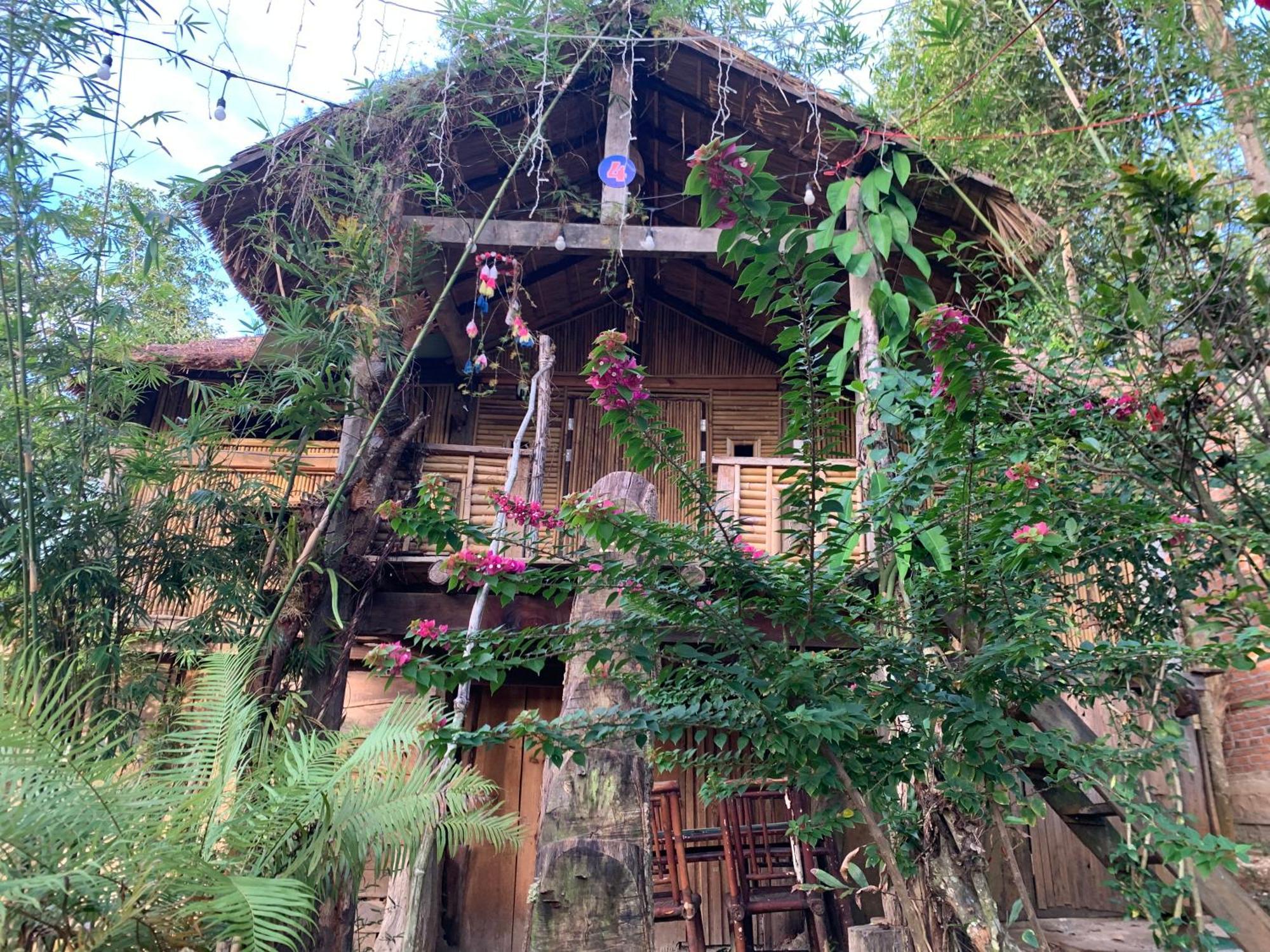 Khu Du Lich Sinh Thai, Nghi Duong Homestay Hoang Anh - Kon Xom Luh Tỉnh Kontum Zewnętrze zdjęcie