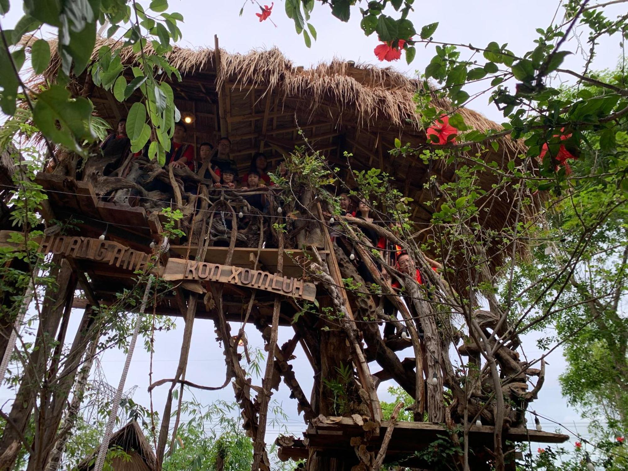 Khu Du Lich Sinh Thai, Nghi Duong Homestay Hoang Anh - Kon Xom Luh Tỉnh Kontum Zewnętrze zdjęcie