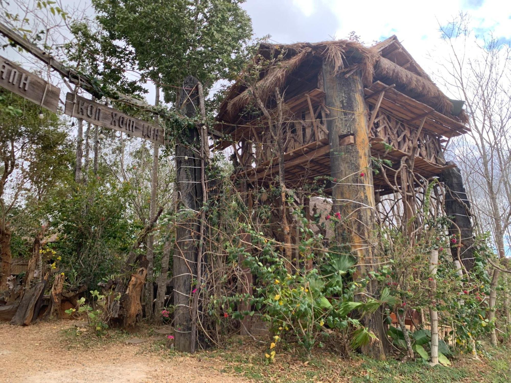 Khu Du Lich Sinh Thai, Nghi Duong Homestay Hoang Anh - Kon Xom Luh Tỉnh Kontum Zewnętrze zdjęcie